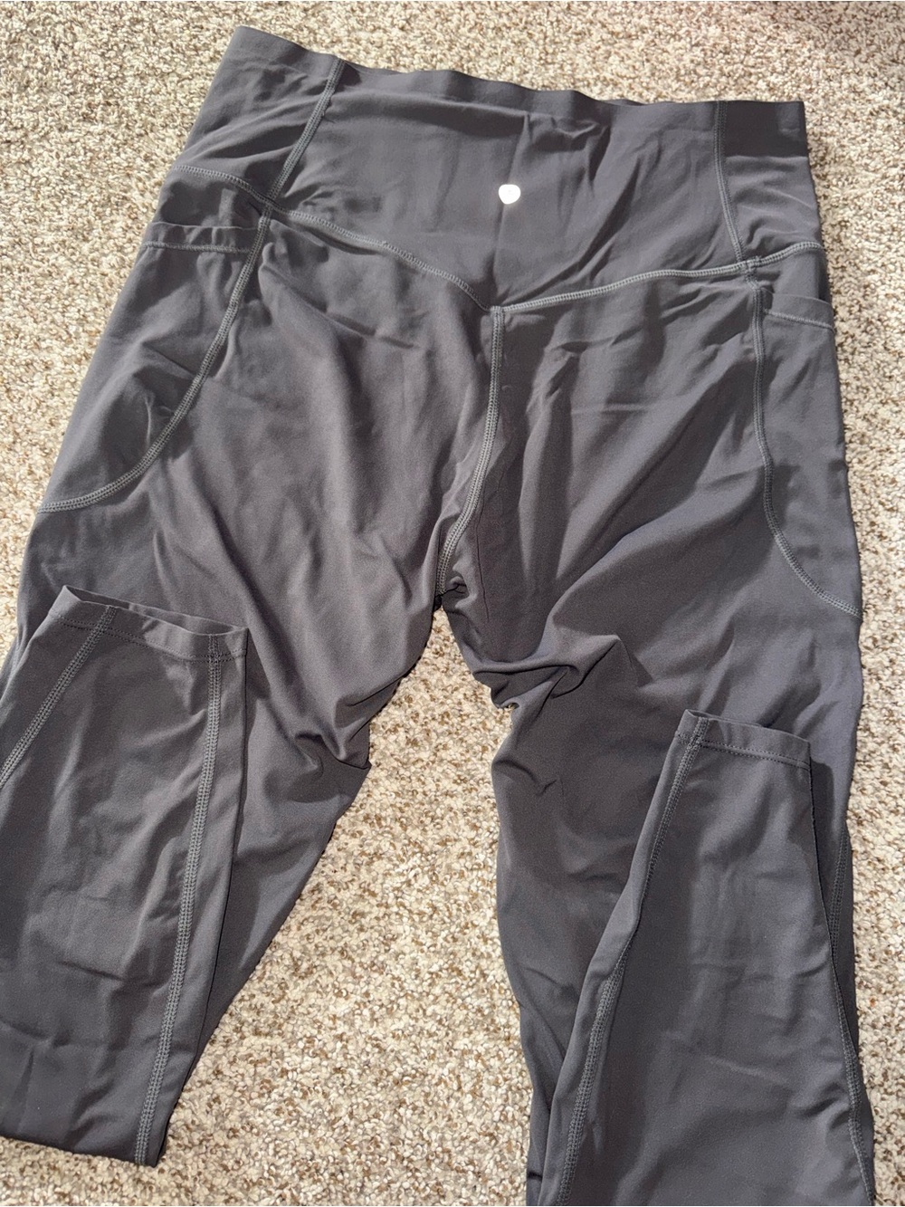 Halara Black 7/8 High Waisted Leggings Size Large L